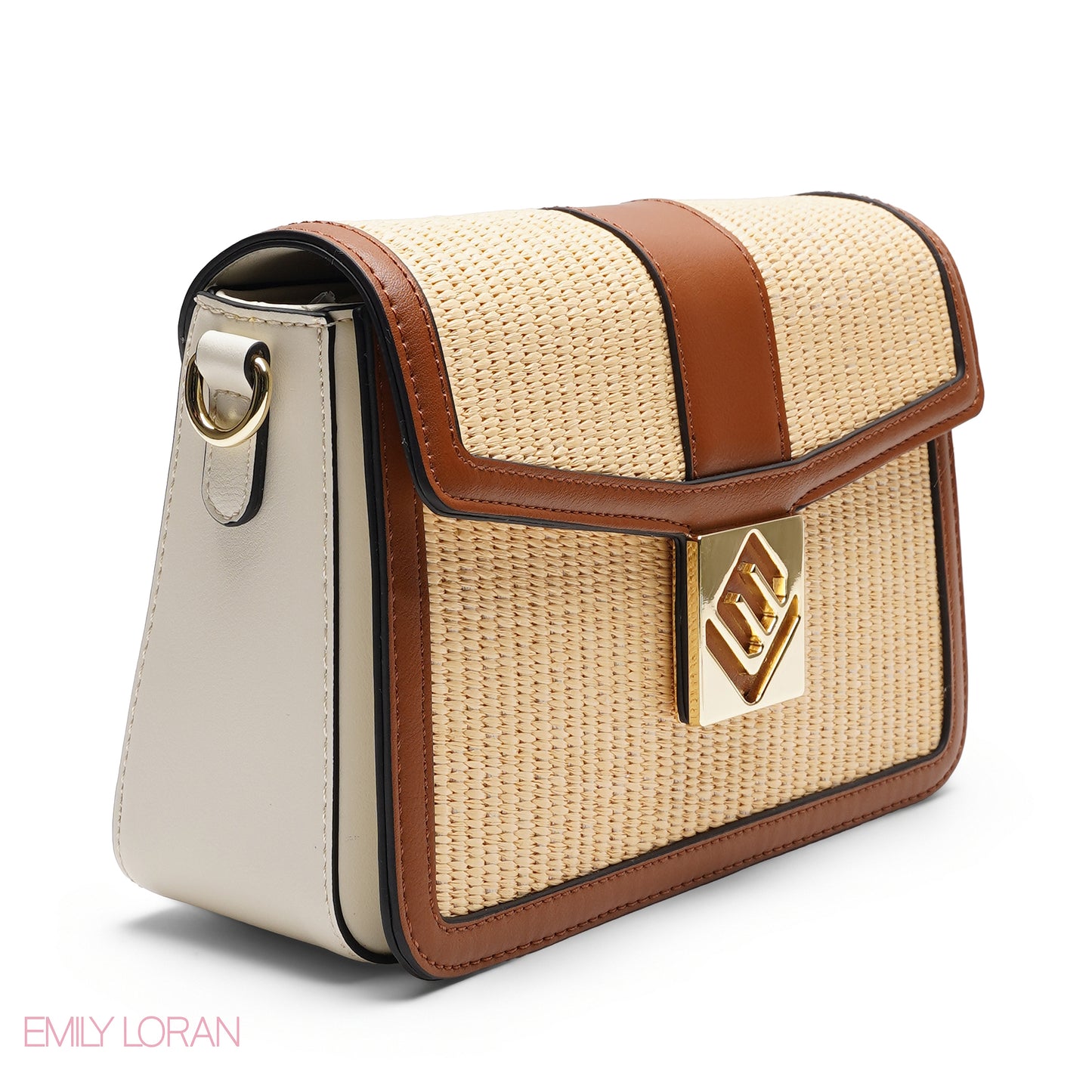 EMILY LORAN FLAP CROSSBODY BAG