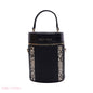 ELEGANT STRUCTURED CYLINDER VANITY BAG