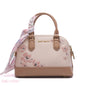 FLORAL DOME HANDBAG WITH SCARF
