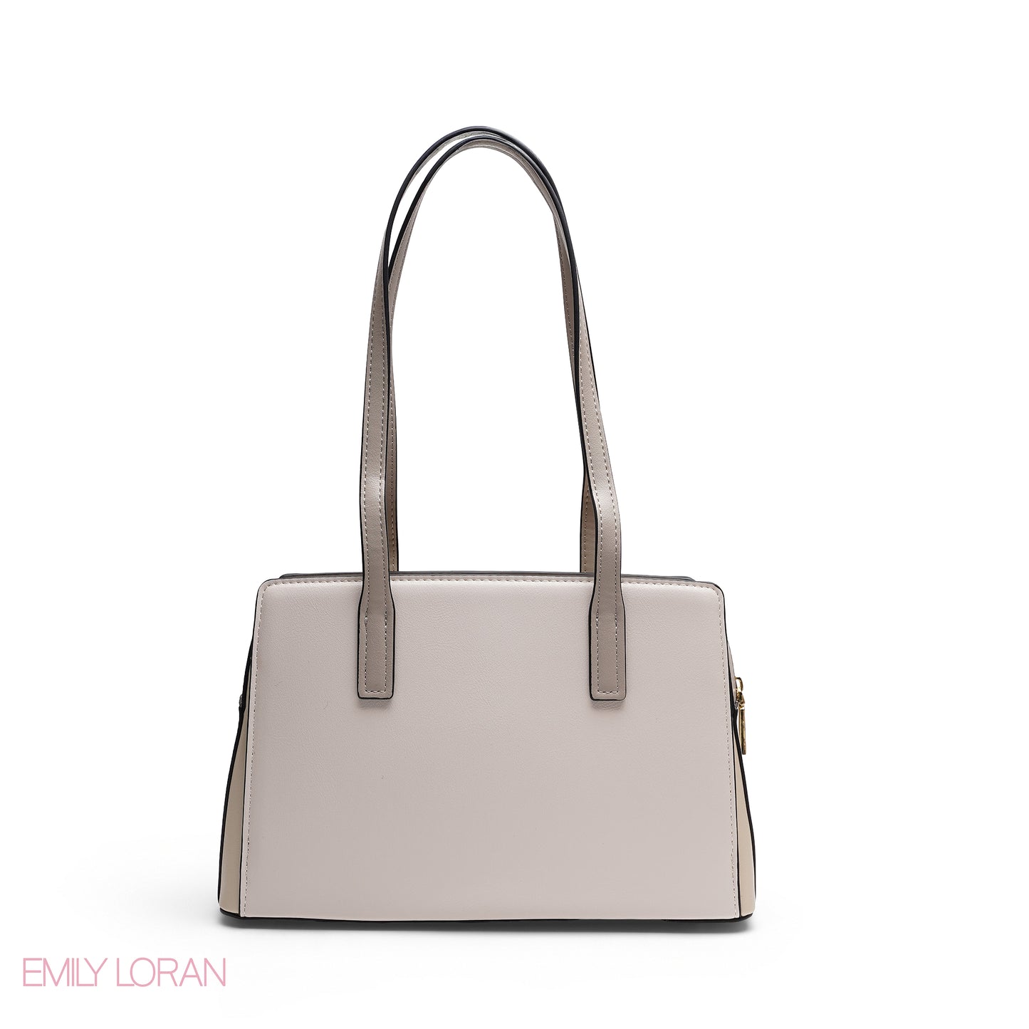 REFINED TOP HANDLE TOTE WITH EXOTIC CROC-EMBOSSED TEXTURE BAG