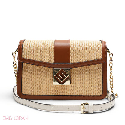 EMILY LORAN FLAP CROSSBODY BAG