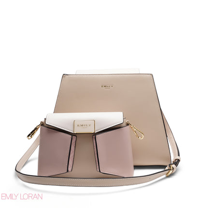 STYLISH CROC EMBOSSED TOP HANDLE TOTE WITH POUCH BAG