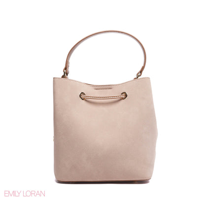 HANDBAG WITH SIMPLE LOCK DESIGNING WITH GOLD CHAIN - SMALL