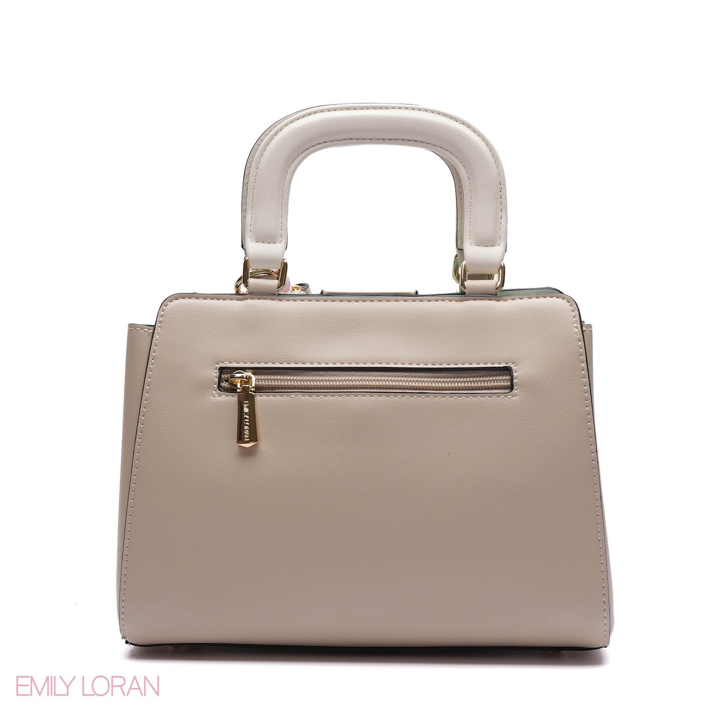 TOP-HANDLE BAG WITH COIN PURSE