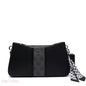 MONOGRAM PANELLED SHOULDER BAG