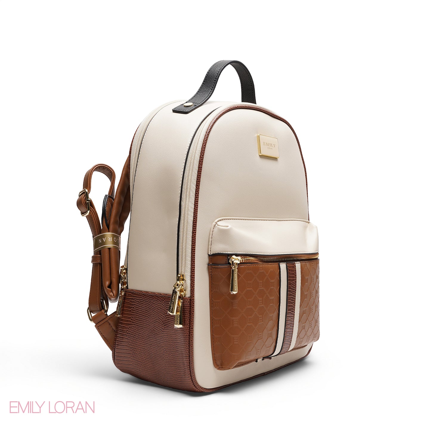CHIC MULTI TEXTURED DAILY ESSENTIAL BACKPACK BAG