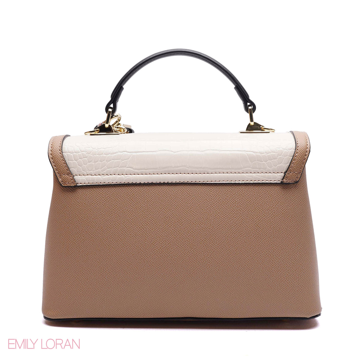 FLIPPING HANDBAG WITH SMALL POUCH - MEDIUM