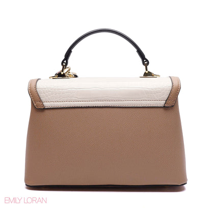 FLIPPING HANDBAG WITH SMALL POUCH - MEDIUM