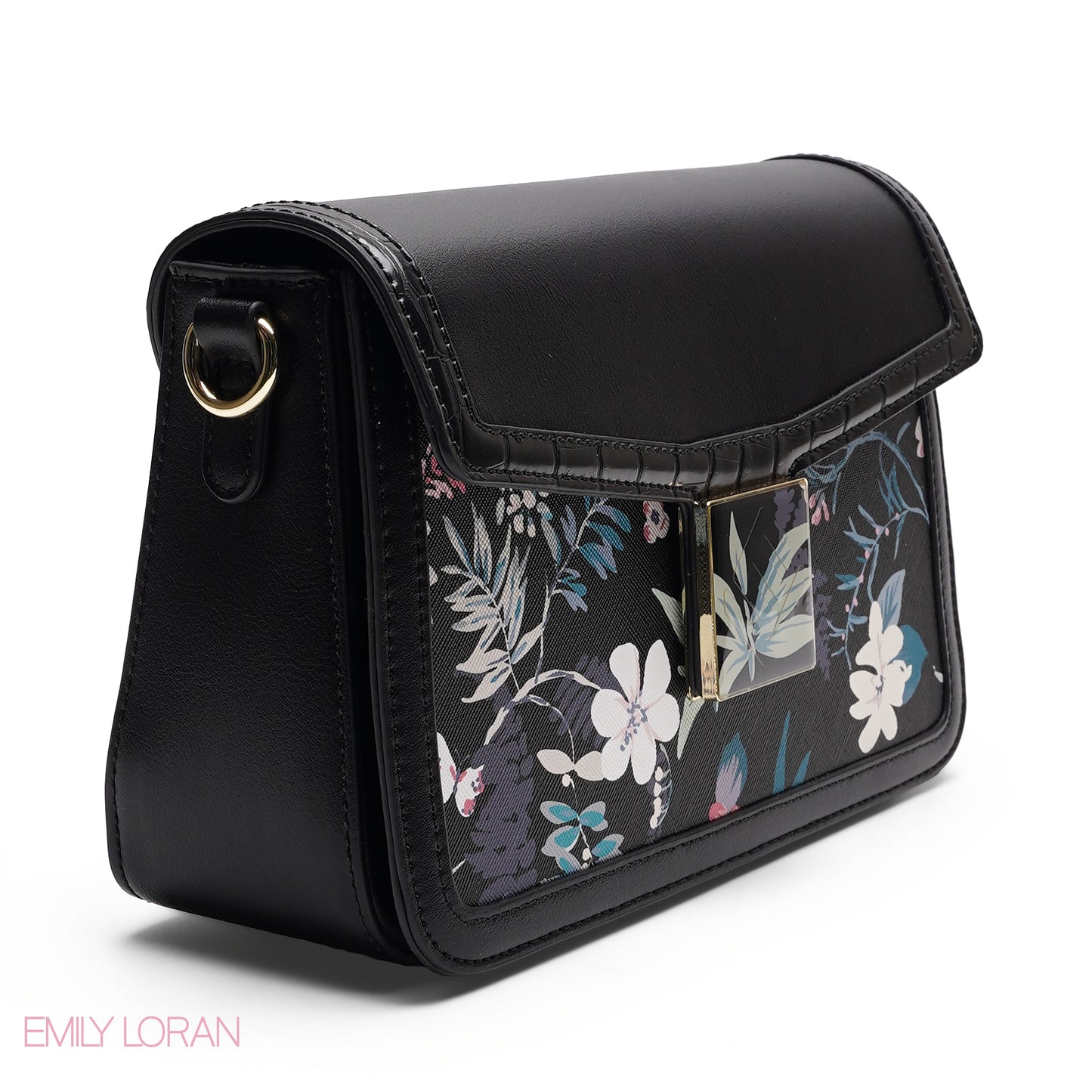 EMILY LORAN FLAP CROSSBODY BAG