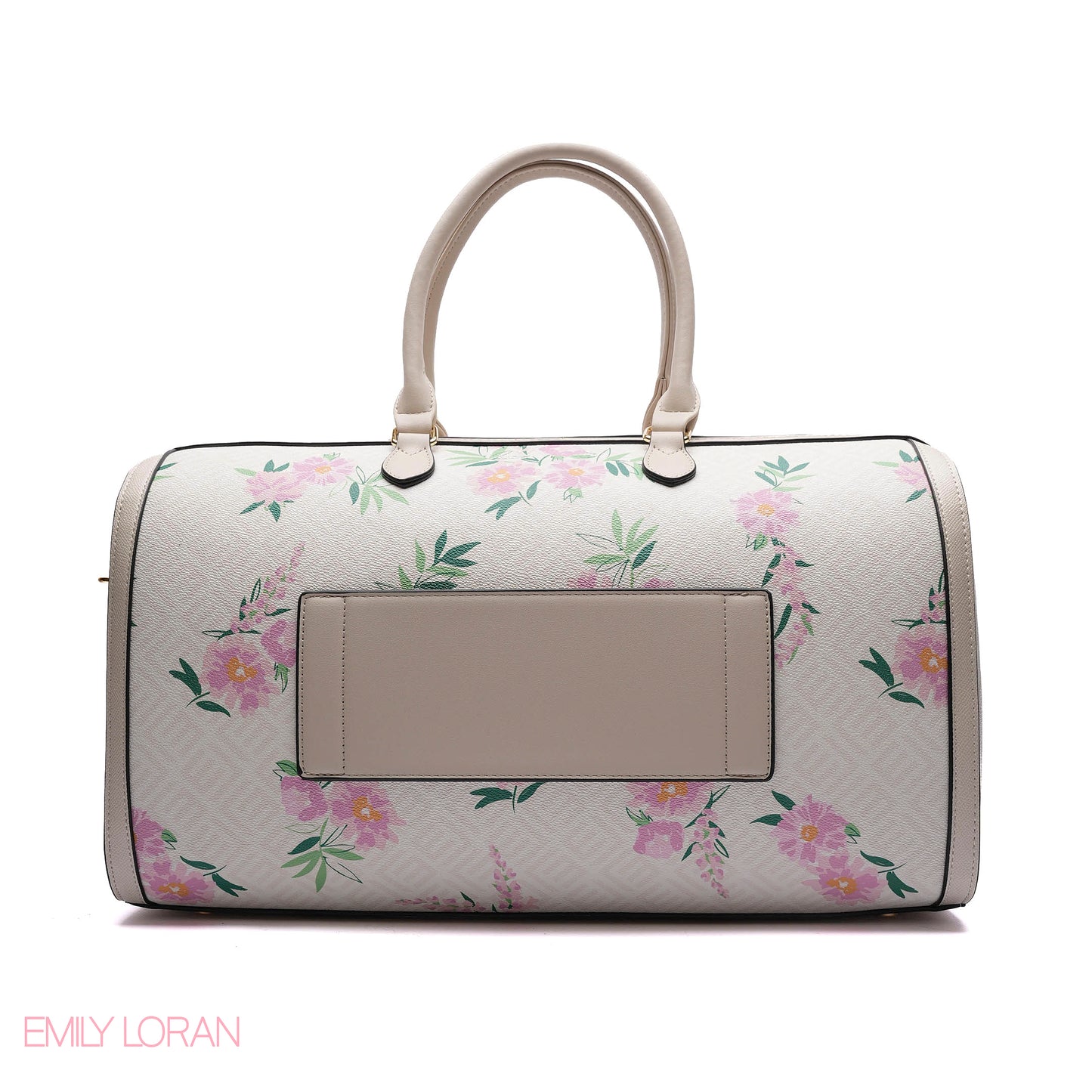 MONOGRAM BARREL BAG WITH CHARM CHAIN - LARGE