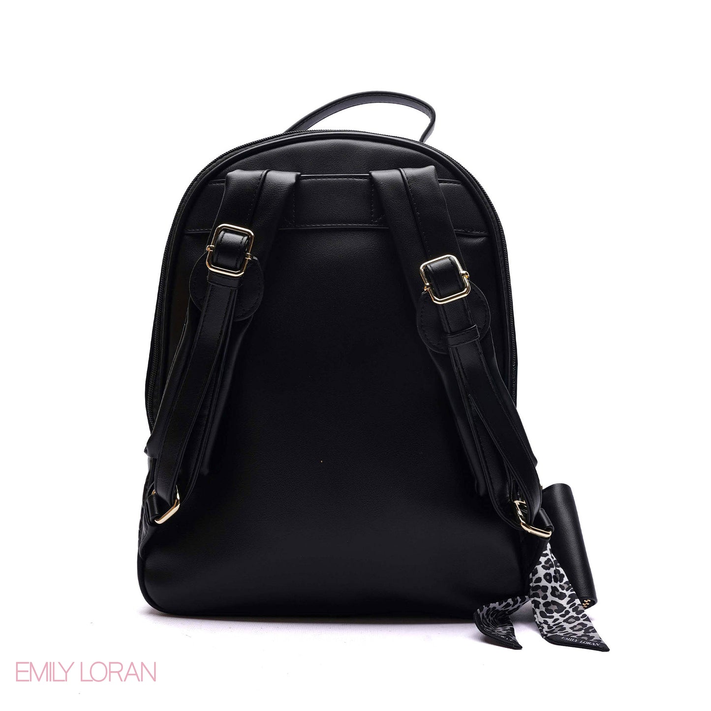 BACKPACK ANIMAL PRINT WITH FRONT FLAP POCKET - LARGE