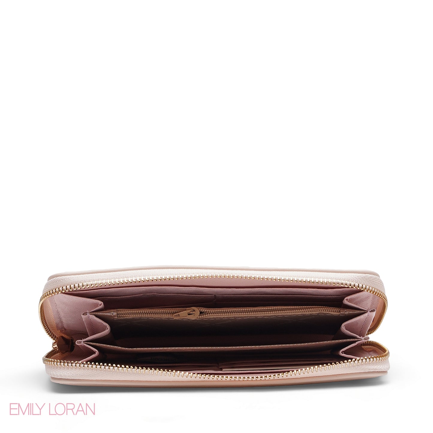 PINK FLORAL ZIP-AROUND WALLET