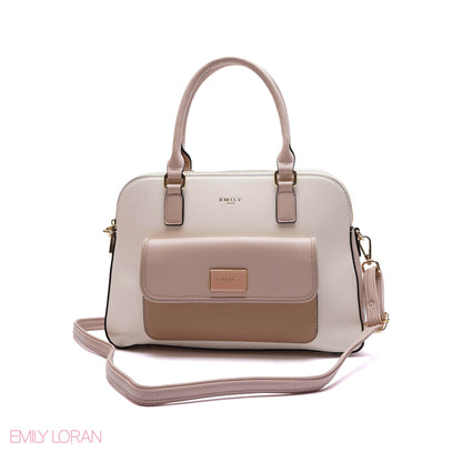 DOME FRONT-POCKET HANDBAG - LARGE