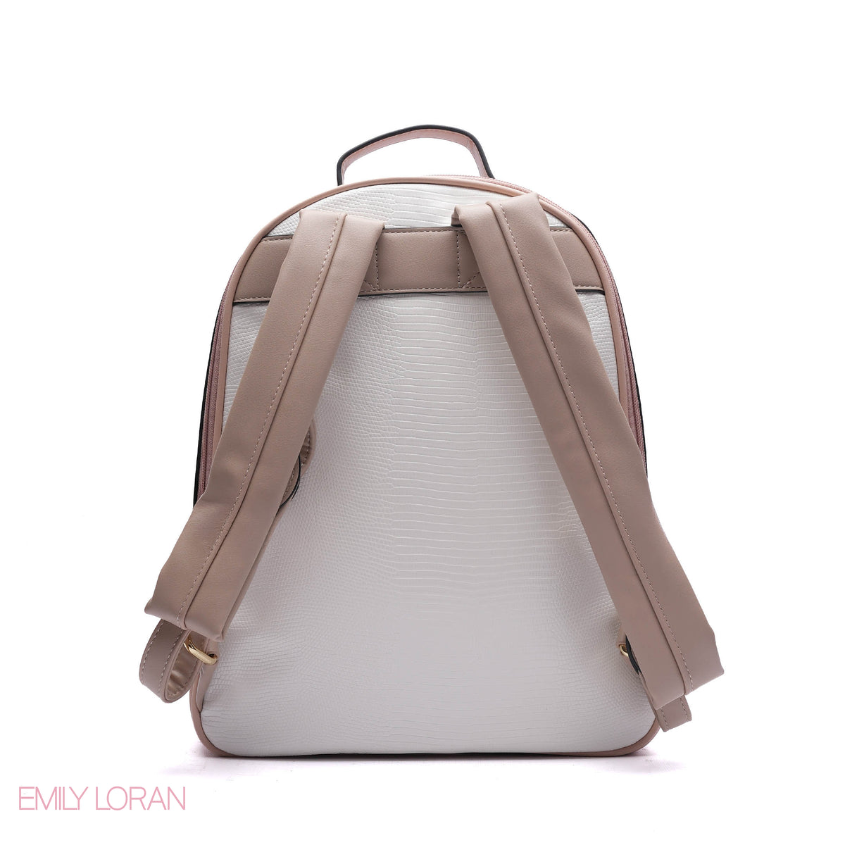 BACKPACK MULTICOLOUR WITH PLANE LEATHER AND CROC FRONT POCKET LEATHER