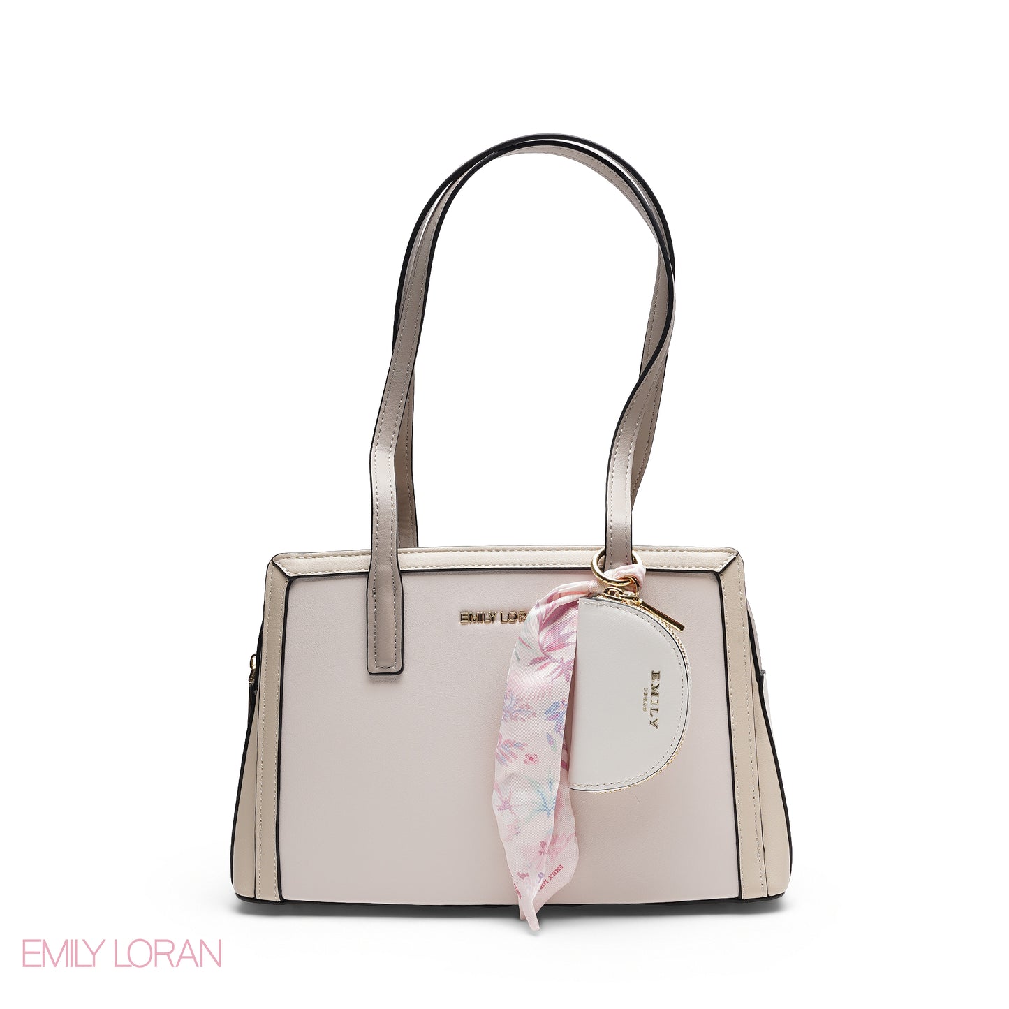 REFINED TOP HANDLE TOTE WITH EXOTIC CROC-EMBOSSED TEXTURE BAG